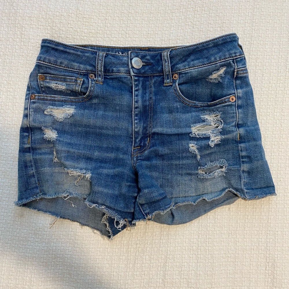 American Eagle Outfitters Ripped Jean Shorts